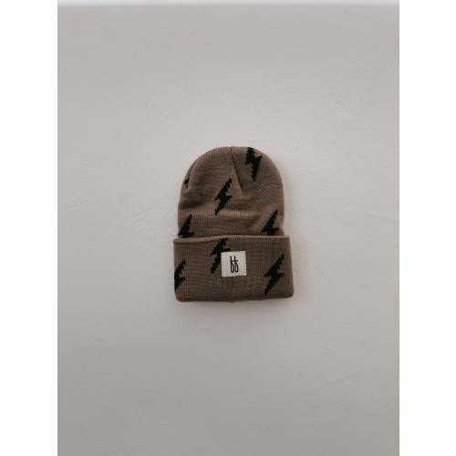 ff Knit Beanie | Lightning Bolt