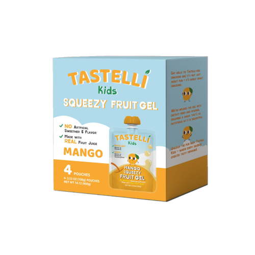 4-Pack Mango Flavor Squeez Gel - Net Wt. 14.1 oz (400g)