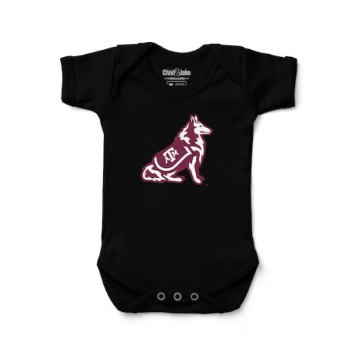 Newborn & Infant Chad & Jake Black Texas A&M Aggies Bodysuit