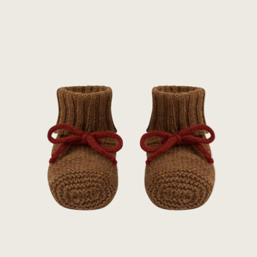 Chestnut Booties | Organic Zoo