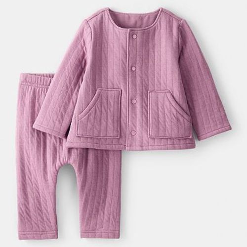 Baby Girl Carter's 2-Pc. Long-Sleeve Sweater & Pant Set