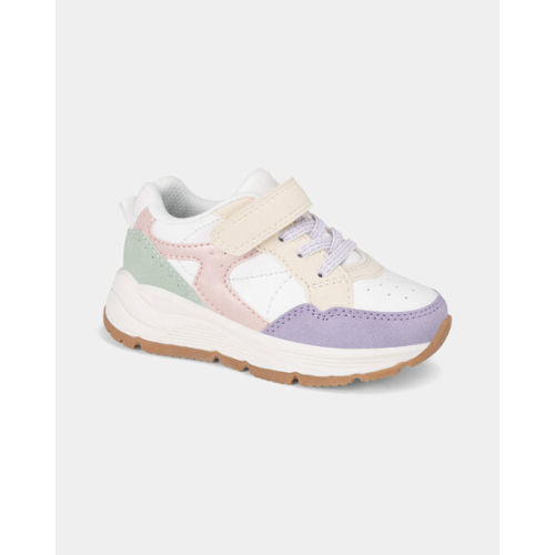 Toddler Girl Color Block Sneakers - White - OshKosh B'gosh | Carter's