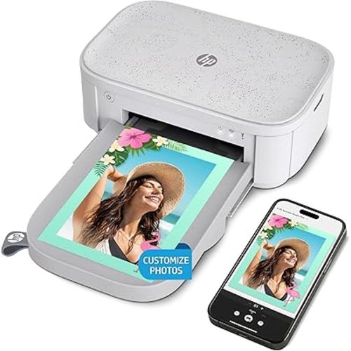 HP Sprocket Studio Plus WiFi Printer – Wirelessly Prints 4x6” Photos from Your iOS & Android Device