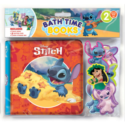 Disney Stitch Bathtime Book (Eva) book