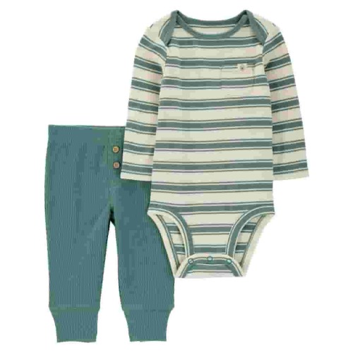 Carter's Child of Mine Baby Boy Outfit Set, 2-Piece, Sizes 0/3-24 Months
