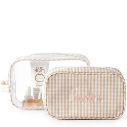 Riley 2-in-1 Clear Pouch Set