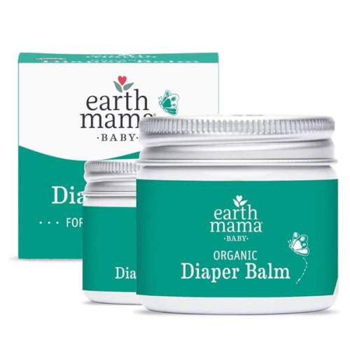 Earth Mama Organic Diaper Balm 2-Ounce | Diaper Cream for Baby | EWG Verified, Petroleum & Artificial Fragrance-Free with Calendula for Sensitive Skin (2-Pack)