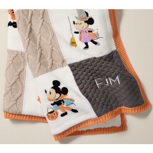 Disney Mickey Mouse and Friends Halloween Heirloom Baby Blanket