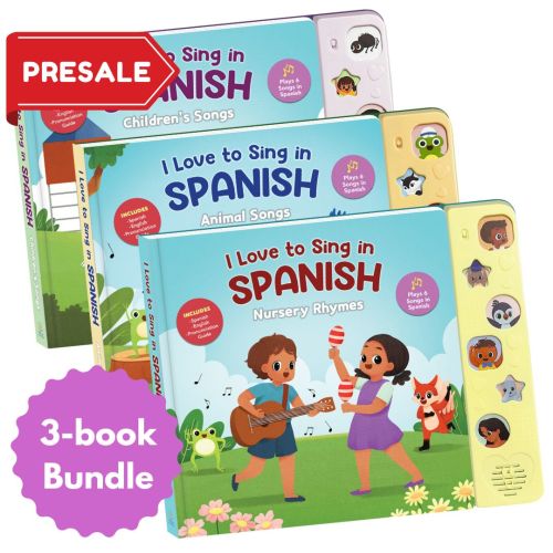 I Love to Sing in Spanish Collection (3-book Bundle) (PRESALE)