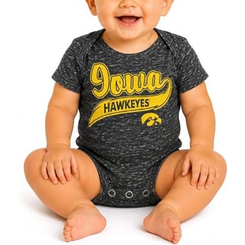 Little King NCAA Knobby Infant Varsity Romper-Team Colors
