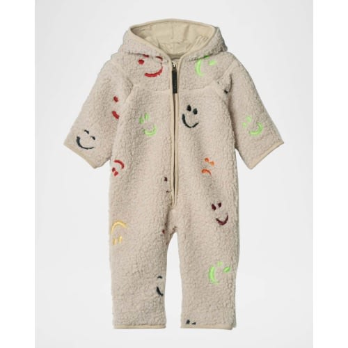 Kid's Umeko Fleece Coveralls, Size 3M-18M