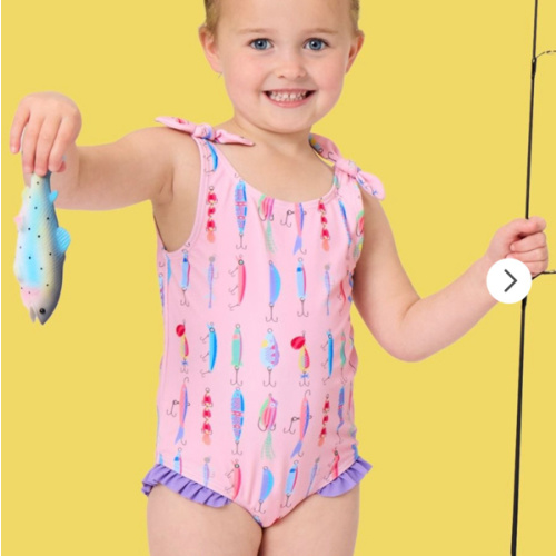 Tie Shoulder One Piece | RuffleButts & RuggedButts