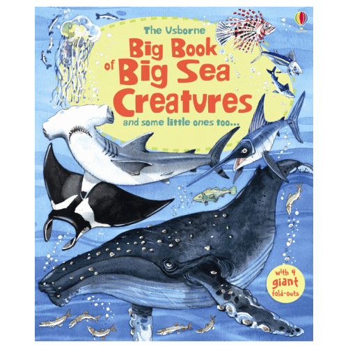 The Usborne Big Book of Big Sea Creatures by Minna Lacey - Book - Sor - Miscellaneous