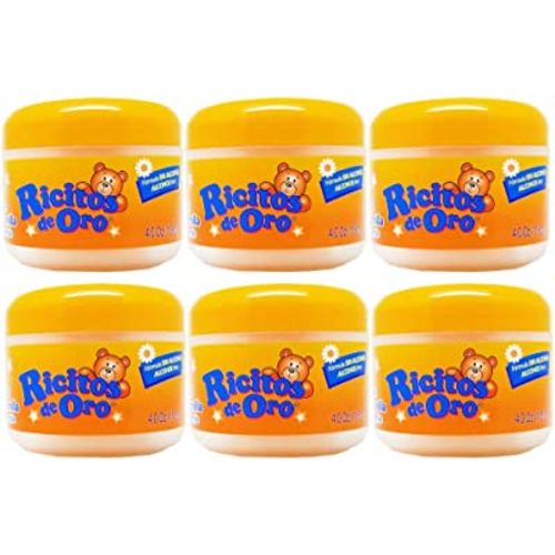 Ricitos De Oro Styling Gel Chamomile Manzanilla 4.0 Oz (115g) - Pack of 6
