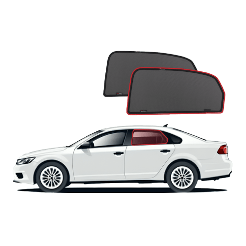 Volkswagen Passat Sedan Rear Door Car Window Sun Shades (NMS; 2012-2022)