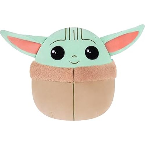 Squishmallows Original 12in “Star Wars” Grogu Plush (Medium-Sized)