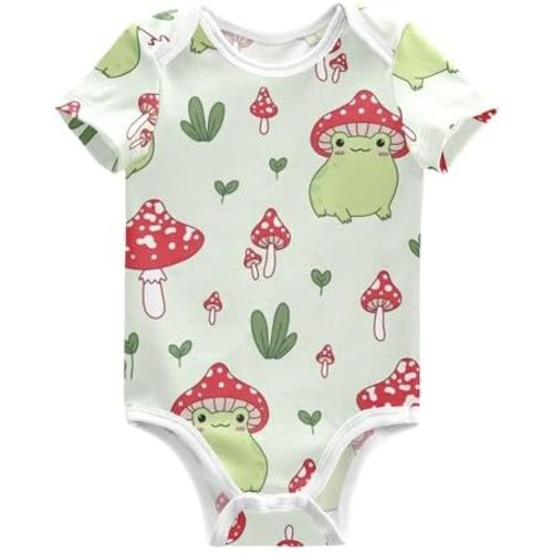 Baby Bodysuits Soft Cotton Short Sleeve Baby Clothes for Girls Boys