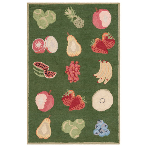Demitro Hand Hooked Wool Rug