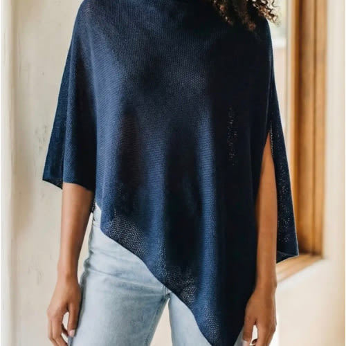 The Navy Cocoon™ Breathable Nursing Cover