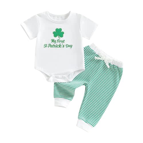 FIOMVA My First 4th of July Outfit Baby Boy Car American Flag Romper Onesie Star Flag Pants Hat Set Fourth of July Clothes