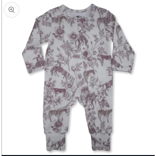 Western Daydream Rose Folding Feet Jammies – Cowkid Clothing Company