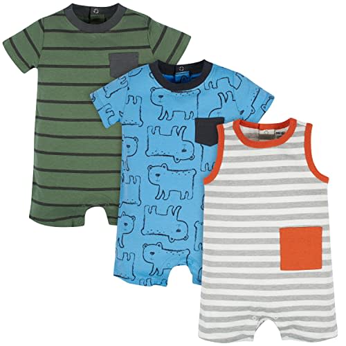 Onesies Brand baby-boys 3-pack Romper