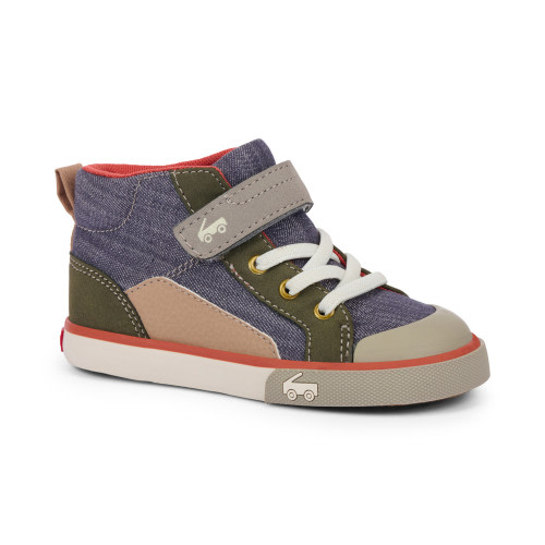 Dayton Gray Denim/Olive