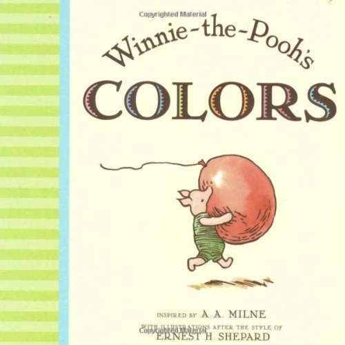 Winnie the Poohs Colors (Board Book)