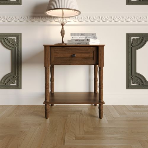 Clayfell Rumford 1 Drawer Nightstand