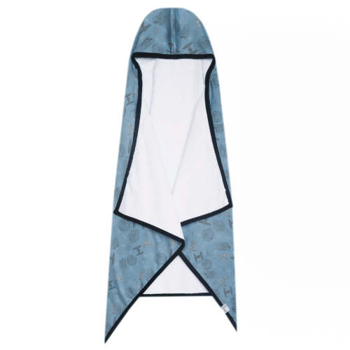 Premium Big Kid Hooded Towel - Starships