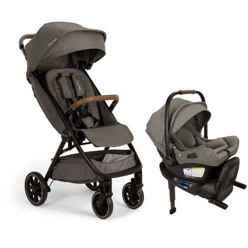 Nuna TRVL LX + PIPA Aire RX Travel System Bundle - Granite