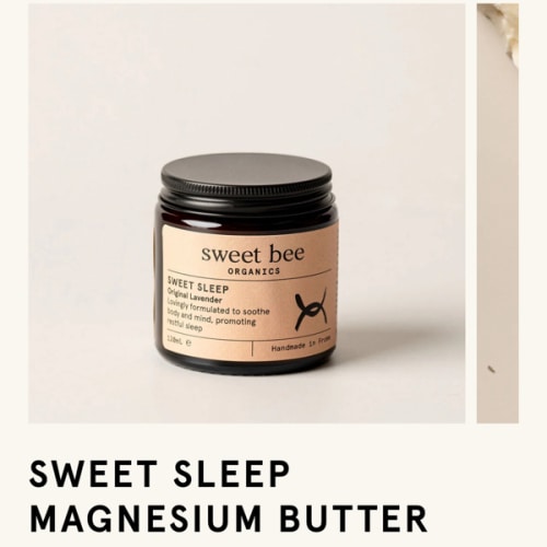 Sweet Sleep Magnesium Butter – Sweet Bee Organics USA