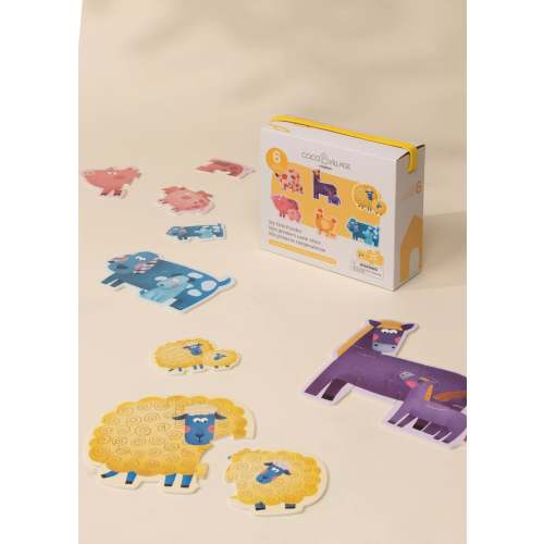 My first Puzzles - Farm Animals (6 puzzles)
