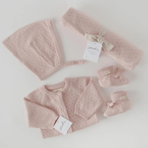 Pointelle Knit Gift Set