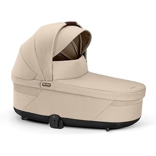 Cybex Cot S Lux, Newborn to 20 lbs, Cozy & Spacious, Compatible with Balios