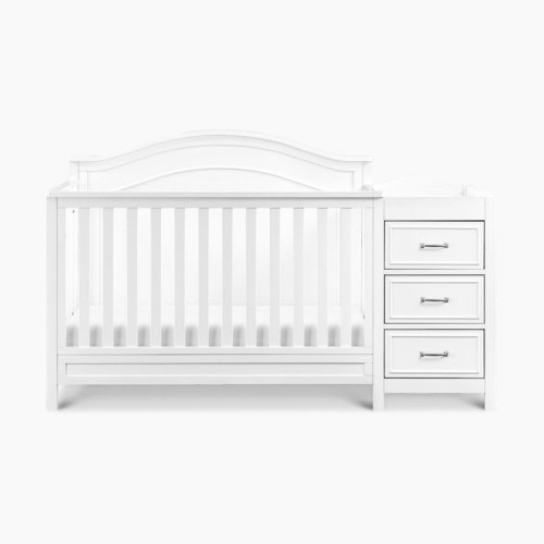 daVinci Charlie 4-in-1 Convertible Crib and Changer Combo - White