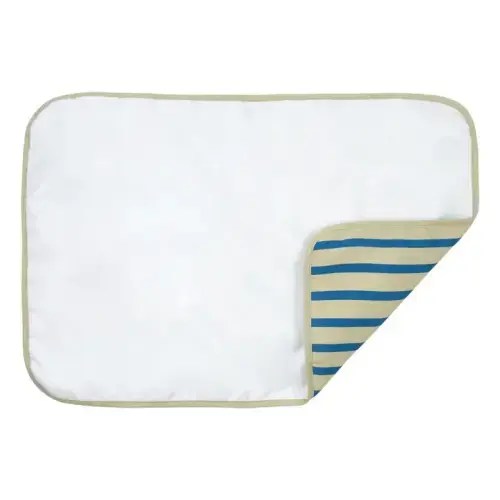 Stories travel changing mat | Blue