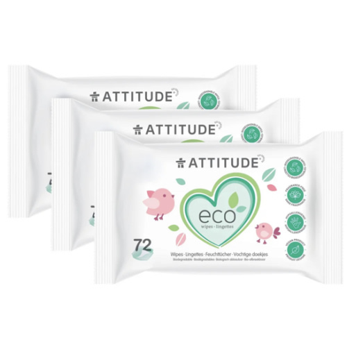 Attitude Living Baby Wipes