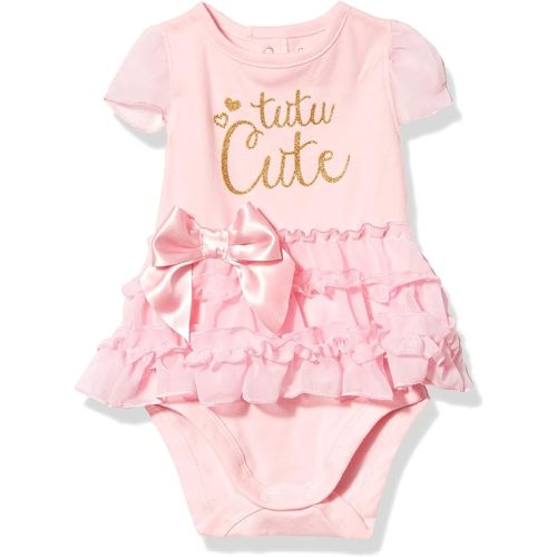 Gerber baby-girls Bodysuit With Tutu SkirtCasual Dress