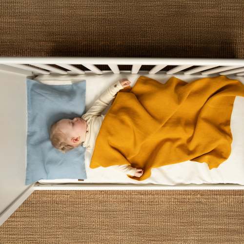 Linen Throw Blanket for Toddler