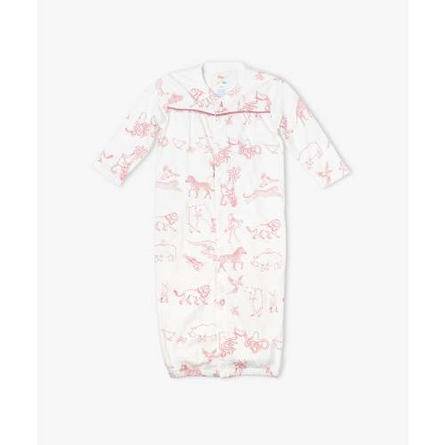 Convertible Gown, Rose Animal Parade