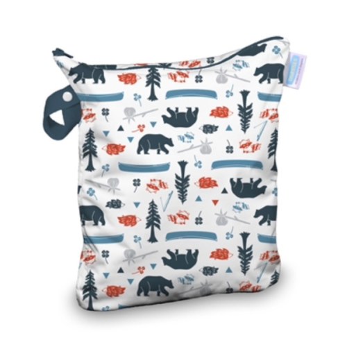 Medium waterproof wet bag for diapering and wet clothes on the go | Diaper Stork