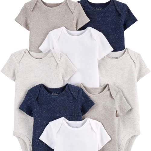 Simple Joys by Carter's Unisex-Baby 8-Pack Short-Sleeve Bodysuit