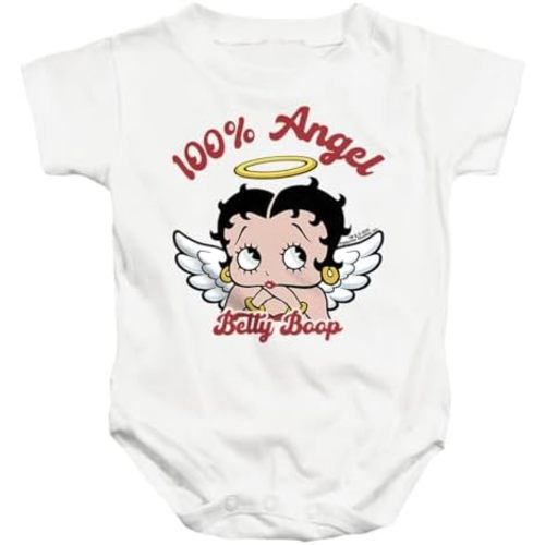 Popfunk Betty Boop Angel Unisex Infant Snap Suit for Baby