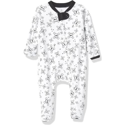 HonestBaby unisex-baby Celebration Sleep & Play Footed One-piece Pajama Sleeper 100% Organic Cotton