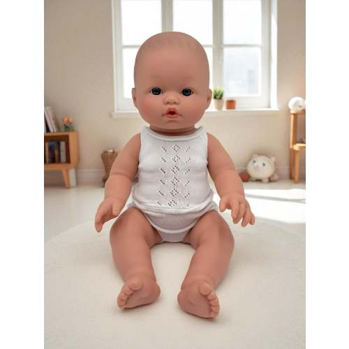 Bebenita 13" Baby Boy Doll - Troy | Unscented & Fully Clothed