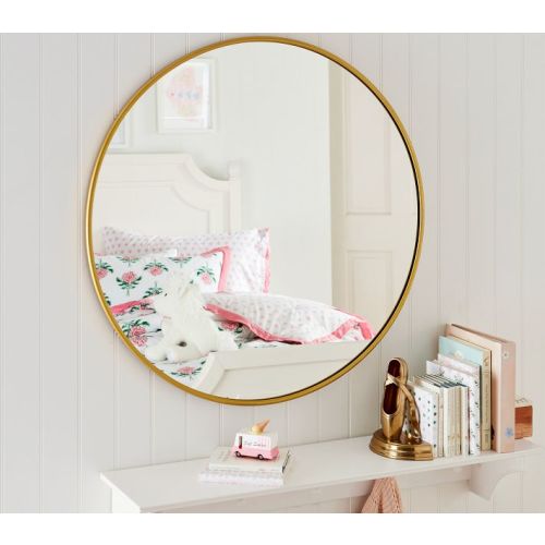Metal Round Mirror (30")