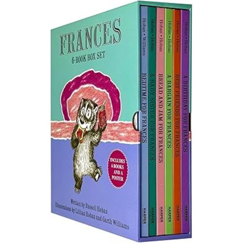 Frances Collection 6 Books Box Set by Russell Hoban (A Birthday for Frances, Best Friends for Frances, A Bargain for Frances, Bread and Jam for Frances, Baby Sister for Frances, Bedtime for Frances)