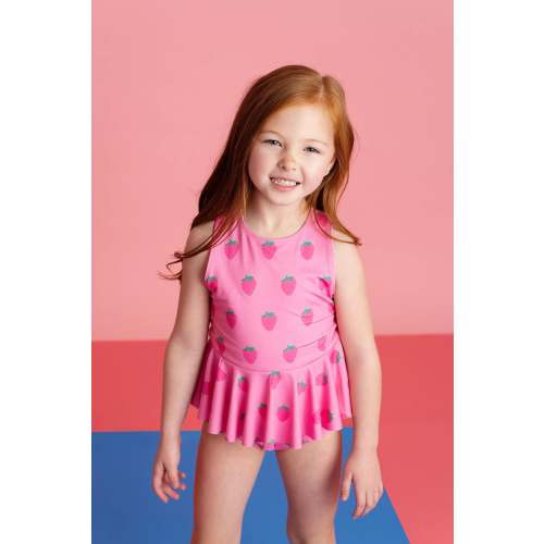 Ruffle Skirt Swimsuit