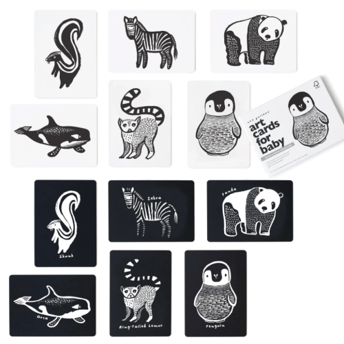 Art Cards for Baby - Black and White Collection